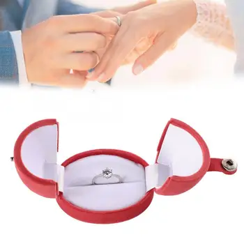 Red Color Flannel Jewelry Box Storage Case Wedding Ring Earrings Necklace Display Organizer packaging jewellery organizer Xc
Red Color Flannel Jewelry Box Storage Case Wedding Ring Earrings Necklace Display Organizer packaging jewellery organizer Xc
