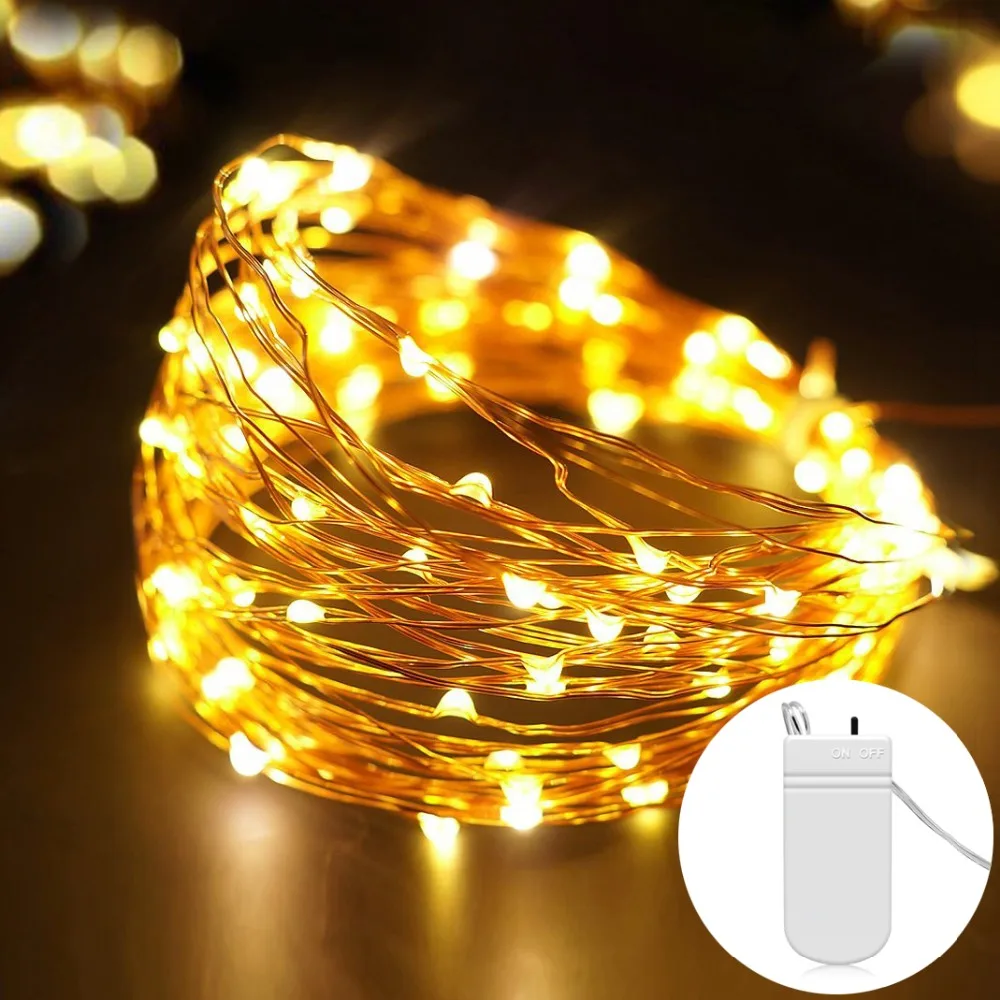 LED Copper Wire Light String 2M 5M Fairy Lights Christmas Wedding Decoration Lighting Festival Party Home Decor
LED Copper Wire Light String 2M 5M Fairy Lights Christmas Wedding Decoration Lighting Festival Party Home Decor