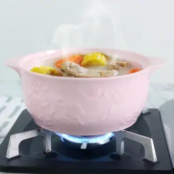 2PCS/Set Classic Ceramic Pot Used on Stove Cooking Cooking Pot Cookware Cocotte Ceramique Blue 3.3L + Pink 1.6L cooking pot
2PCS/Set Classic Ceramic Pot Used on Stove Cooking Cooking Pot Cookware Cocotte Ceramique Blue 3.3L + Pink 1.6L cooking pot