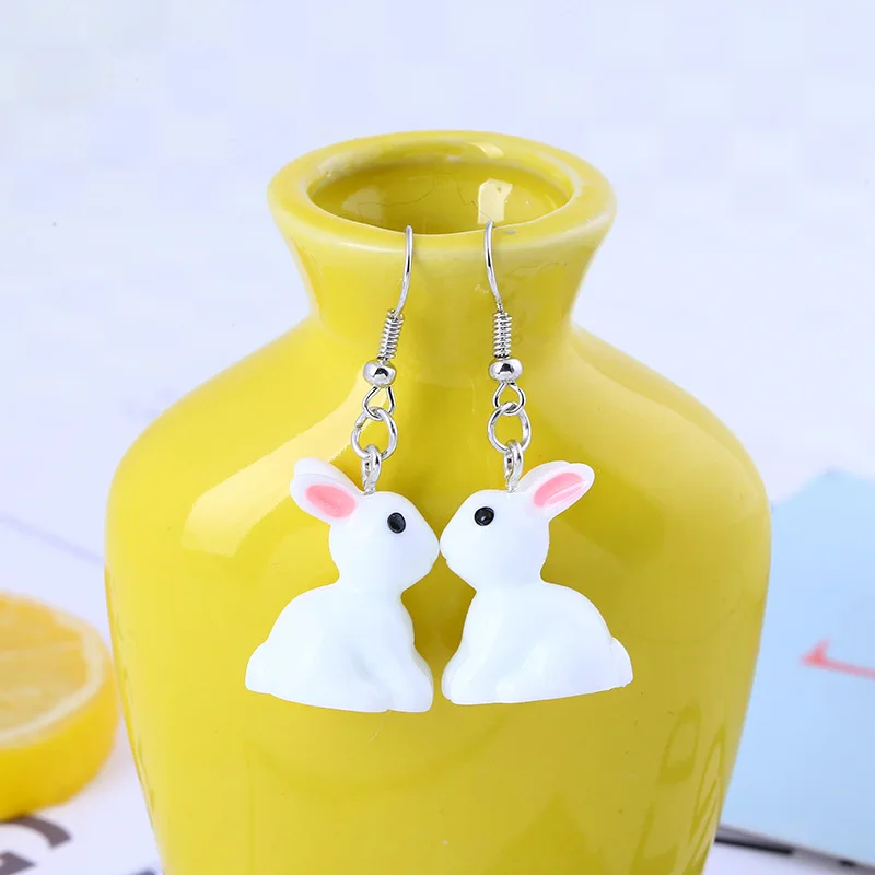 European Trendy Fashion Women Jewelry Personality Animal Acrylic Rabbit Drop Earrings For Party
European Trendy Fashion Women Jewelry Personality Animal Acrylic Rabbit Drop Earrings For Party