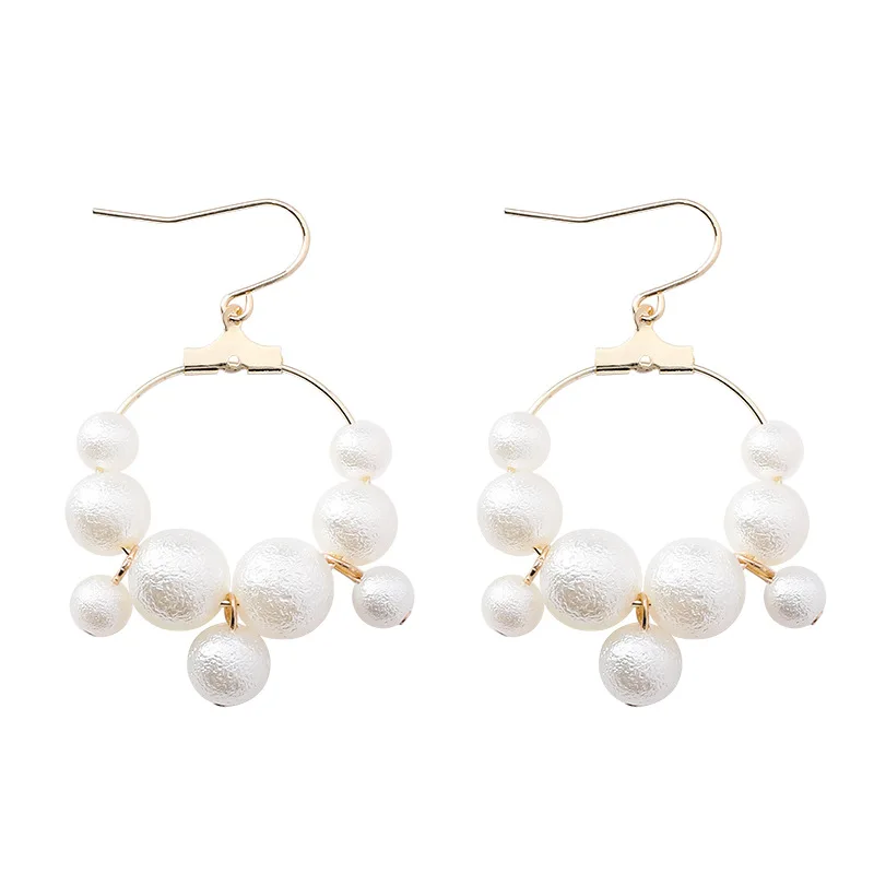 2018 New Arrival Pearl Simulated-pearl Trendy Round Women Dangle Earrings Fashion Personality Size Pearl Simple Sweet Earrings
2018 New Arrival Pearl Simulated-pearl Trendy Round Women Dangle Earrings Fashion Personality Size Pearl Simple Sweet Earrings