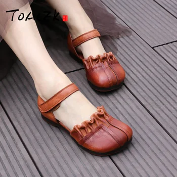 Flat fairy single shoes, British retro breathable sandals, students hundred with hole shoes
Flat fairy single shoes, British retro breathable sandals, students hundred with hole shoes