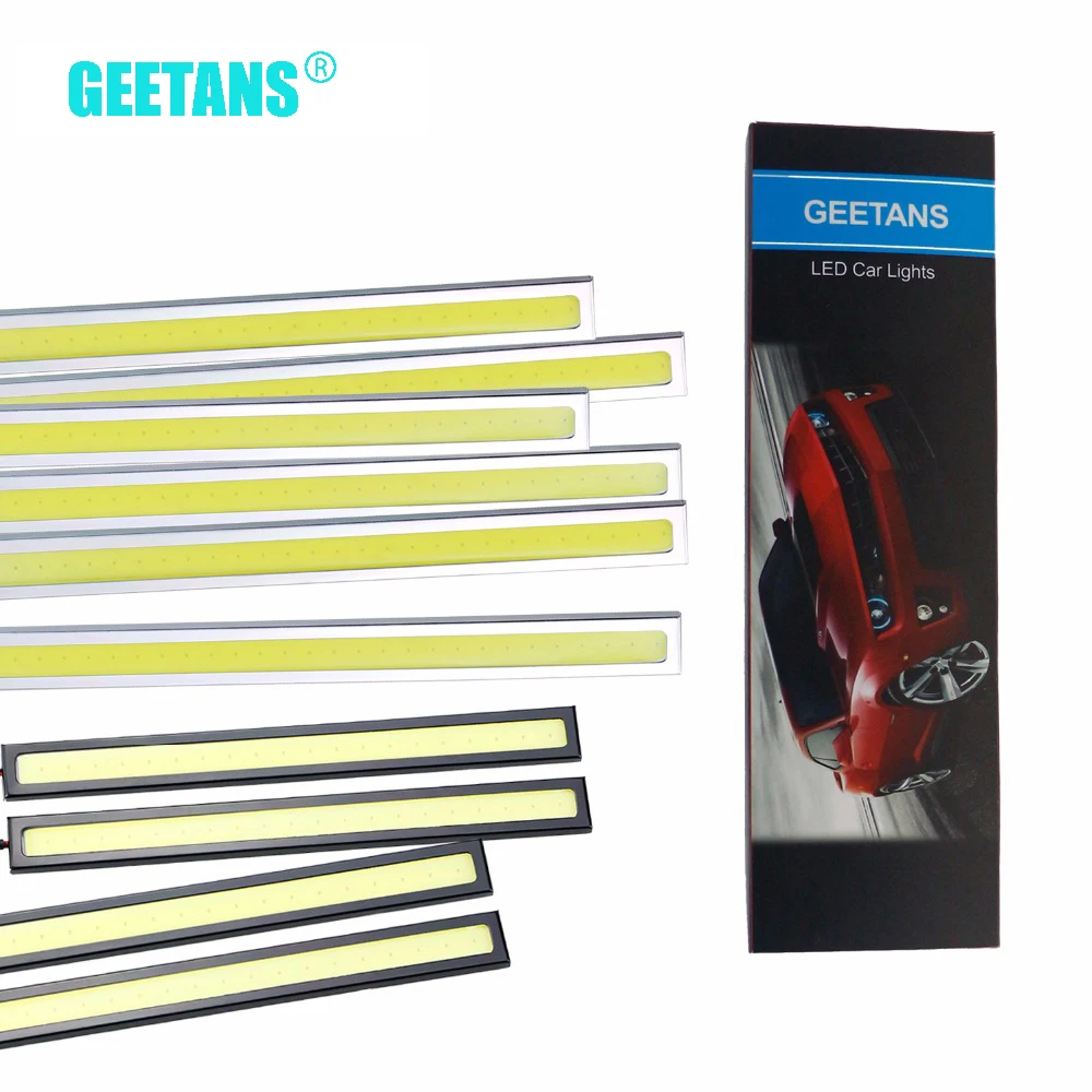 GEETANS 10Pcs COB LED DC12V Daytime Running lights 14-17cm led waterproof Auto Car Driving DRL Fog lamp car styling AE
GEETANS 10Pcs COB LED DC12V Daytime Running lights 14-17cm led waterproof Auto Car Driving DRL Fog lamp car styling AE