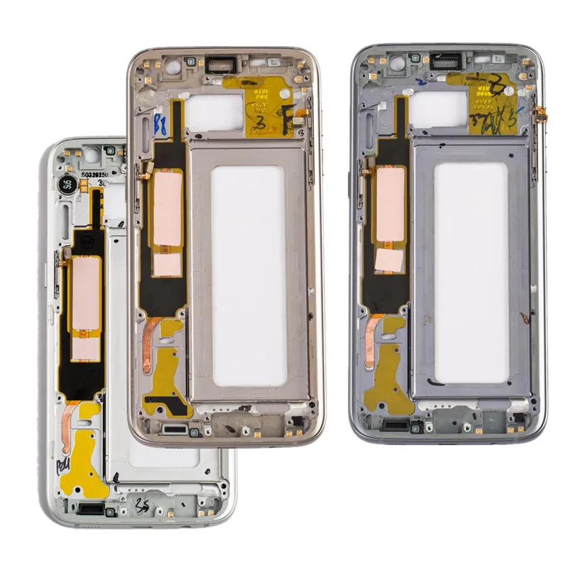 Replacement Parts for Samsung Galaxy S7 S7 Edge Middle Housing Frame Plate Bezel Housing Cover with Adhesive Sticker Assembly
Replacement Parts for Samsung Galaxy S7 S7 Edge Middle Housing Frame Plate Bezel Housing Cover with Adhesive Sticker Assembly