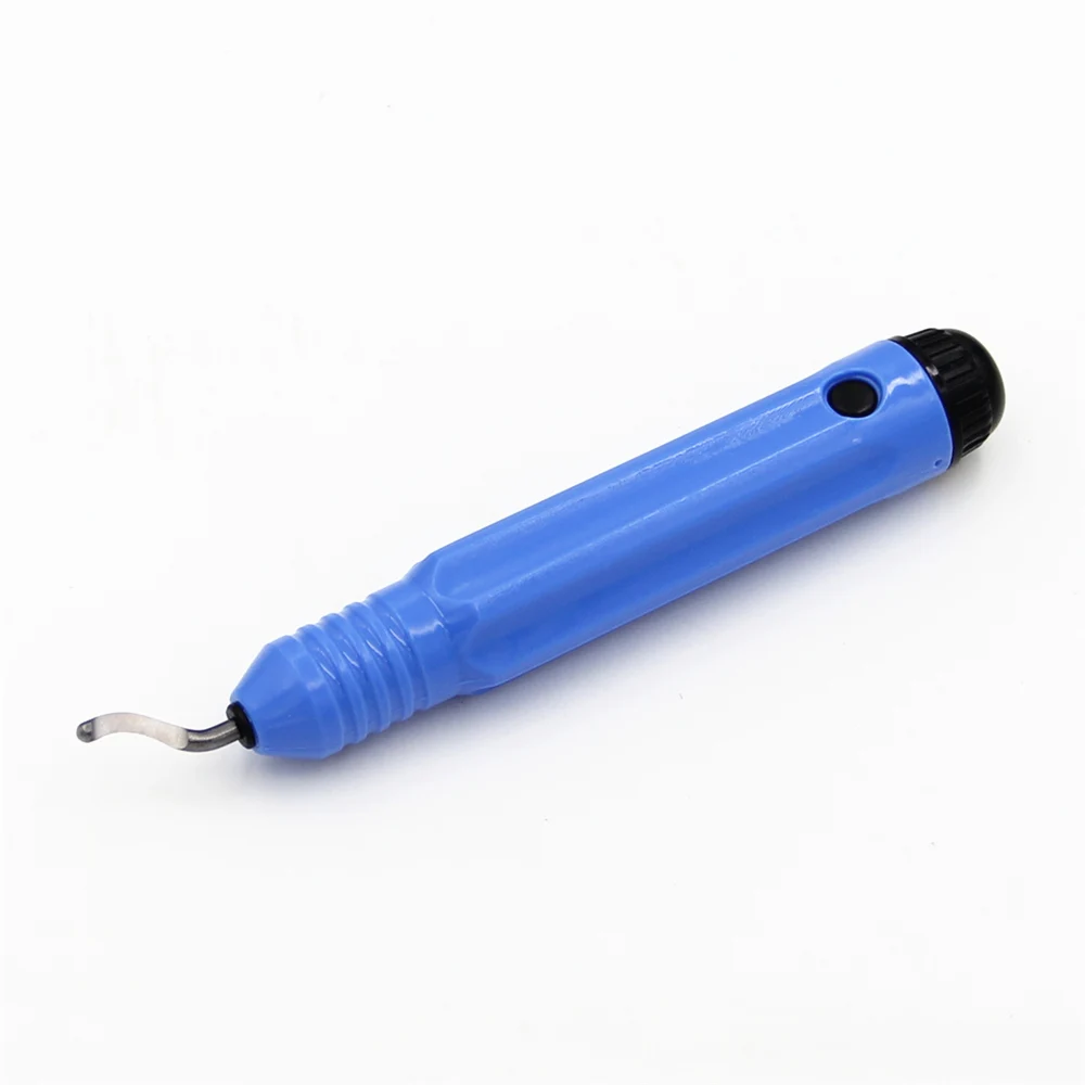 New NB1100 Plastic Burr Handle W/10pc Blade Manual Hand Deburring Tool Tack #ur3