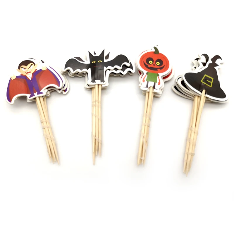 24pcs/pack Events Party Decoration Kids Boys Girls Favors Halloween Theme Cupcake Cake Topper With Sticks
24pcs/pack Events Party Decoration Kids Boys Girls Favors Halloween Theme Cupcake Cake Topper With Sticks