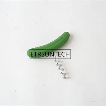 50pcs Creative Wine Bottle Opener with Cucumber Shape Silicone Handle Stainless Steel Red Wine Corkscrew Gifts
50pcs Creative Wine Bottle Opener with Cucumber Shape Silicone Handle Stainless Steel Red Wine Corkscrew Gifts