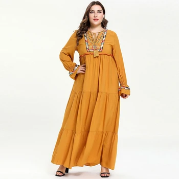 Vestidos Compridos Women Ramadan Abaya Dubai Turkey Islamic Arabic Muslim Hijab Dress Tesettur Elbise Qatar Omani Robe Femme
Vestidos Compridos Women Ramadan Abaya Dubai Turkey Islamic Arabic Muslim Hijab Dress Tesettur Elbise Qatar Omani Robe Femme