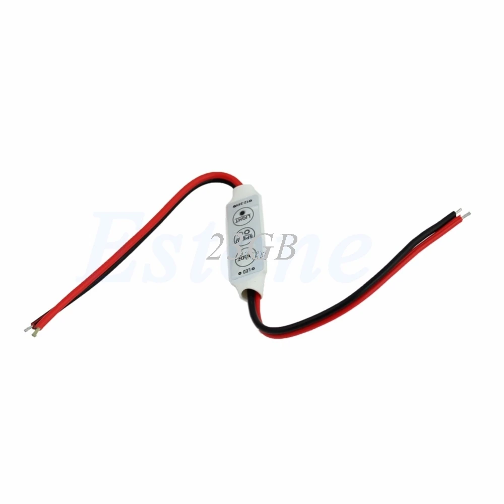 DC12V 3 Keys Mini Dimmer Controller For Single Color 5050 3528 Led Light Strip T20
DC12V 3 Keys Mini Dimmer Controller For Single Color 5050 3528 Led Light Strip T20