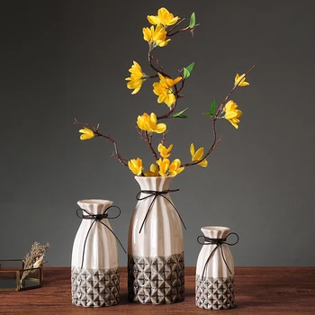 Classic ceramic vase Ice crack texture Porcelain Vases Ornaments Creative Handmade vase Crafts Furnishings Home Office Decor
Classic ceramic vase Ice crack texture Porcelain Vases Ornaments Creative Handmade vase Crafts Furnishings Home Office Decor