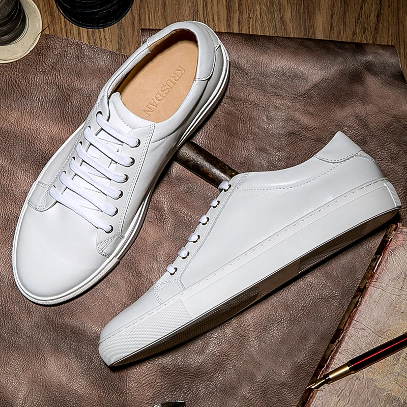 2019 Casual Shoes Men Fashion Handmade white Shoes Luxury Brand Male Shoes Genuine Leather Men's Leisure Shoes Walking sneaker
2019 Casual Shoes Men Fashion Handmade white Shoes Luxury Brand Male Shoes Genuine Leather Men's Leisure Shoes Walking sneaker