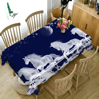 Customizable 3D Tablecloth Sturdy Horses Pattern Washable Cloth Thicken Rectangular and Round Table Cloth for Wedding
Customizable 3D Tablecloth Sturdy Horses Pattern Washable Cloth Thicken Rectangular and Round Table Cloth for Wedding