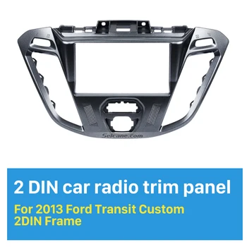 Seicane Car Radio Fascia Double Din Frame 173*98 mm for 2013 Ford Transit Custom Stereo Plate Frame Panel refitting Dash Kit
Seicane Car Radio Fascia Double Din Frame 173*98 mm for 2013 Ford Transit Custom Stereo Plate Frame Panel refitting Dash Kit