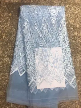 Blue Organza French Nigerian Laces Fabrics High Quality Tulle African Laces Fabric Wedding African French Applique Lace
Blue Organza French Nigerian Laces Fabrics High Quality Tulle African Laces Fabric Wedding African French Applique Lace