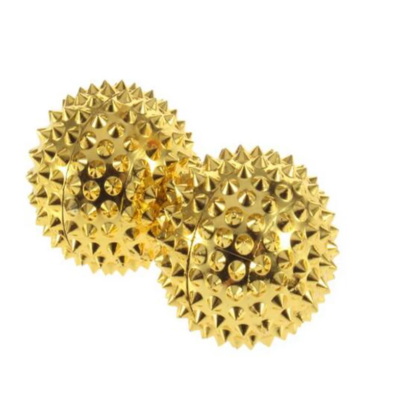 1 Pair Magnetic Spiky Hand Massage Ball Acupuncture Pressure Trigger Point Massage Pocket Size Pain Stress Relief Health Care
1 Pair Magnetic Spiky Hand Massage Ball Acupuncture Pressure Trigger Point Massage Pocket Size Pain Stress Relief Health Care