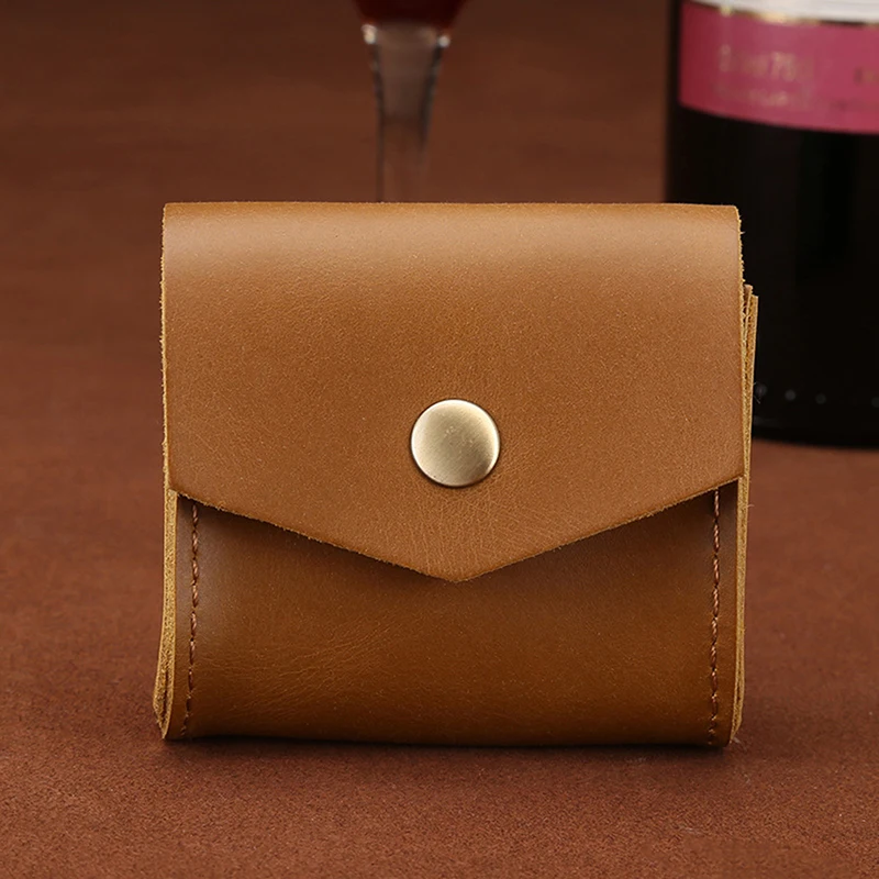New Small Handmade Vintage Genuine Leather Coin Purse Pouch Headset Box Earphone Carring Bag Case Business Crad Holder for Men
New Small Handmade Vintage Genuine Leather Coin Purse Pouch Headset Box Earphone Carring Bag Case Business Crad Holder for Men