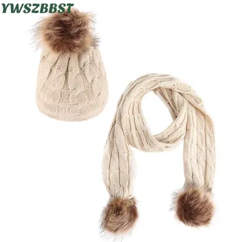 New Fashion Baby Hat with Pom Pom Balls Autumn Winter Warm Baby Cap Scarf set for Girls Boys Hat Scarf Kids Caps Scarves
New Fashion Baby Hat with Pom Pom Balls Autumn Winter Warm Baby Cap Scarf set for Girls Boys Hat Scarf Kids Caps Scarves