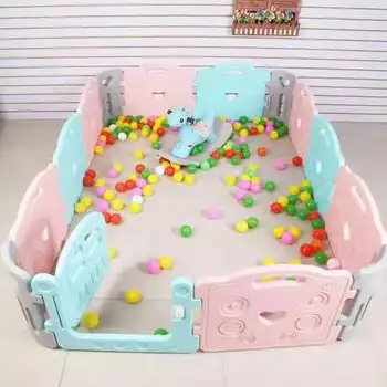 Baby Playpen Activity & Gear kids PE barrier colorful learning baby fence baby ball pool de bolas SGS barreras para bebe rail
Baby Playpen Activity & Gear kids PE barrier colorful learning baby fence baby ball pool de bolas SGS barreras para bebe rail