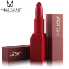 

MISS ROSE Lipstick Matte Square Tube Lipstick Vitamin E Moisturizing Makeup