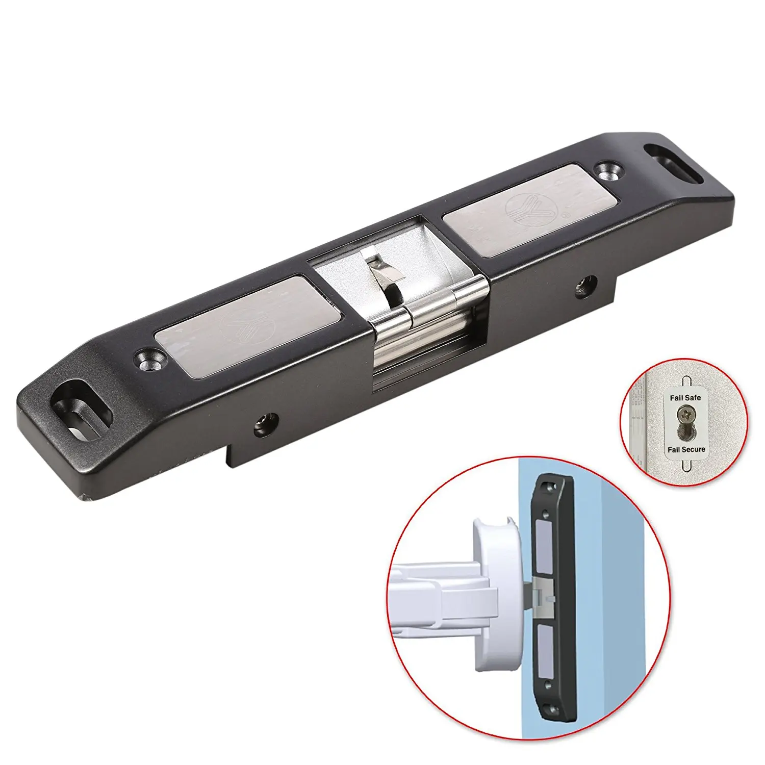 OBO HANDS Electric Strike Lock For Push Panic Bar Exit Device Emergency Door Fail safe/Fail Secure Mode Exchangeable Lock
OBO HANDS Electric Strike Lock For Push Panic Bar Exit Device Emergency Door Fail safe/Fail Secure Mode Exchangeable Lock