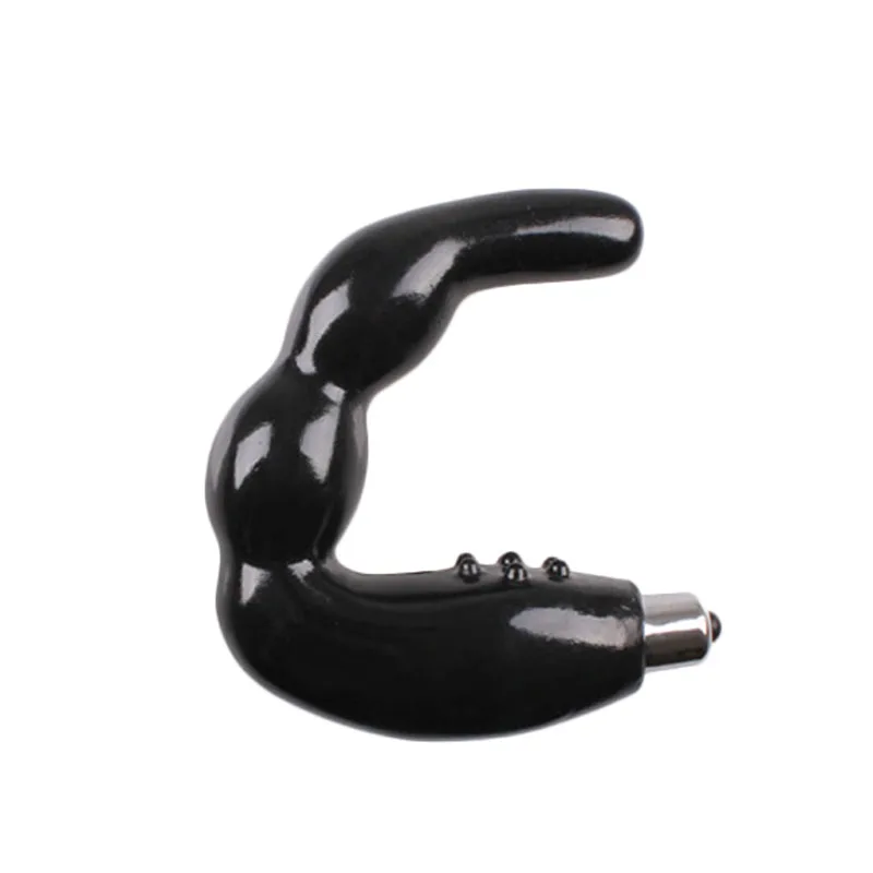 Male Prostate Massager Silicone Dildo Vibrator,Style U/C