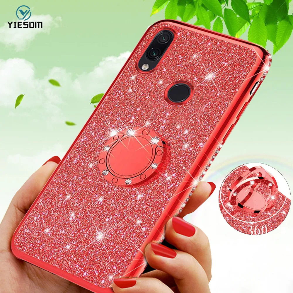 Diamond Glitter Bling Case For Xiaomi Redmi Note 7 Redmi K20 Pro 7A 7 6A 6 With Car Ring Holder For Xiaomi Mi 9 SE Mi 8 Lite A2
Diamond Glitter Bling Case For Xiaomi Redmi Note 7 Redmi K20 Pro 7A 7 6A 6 With Car Ring Holder For Xiaomi Mi 9 SE Mi 8 Lite A2