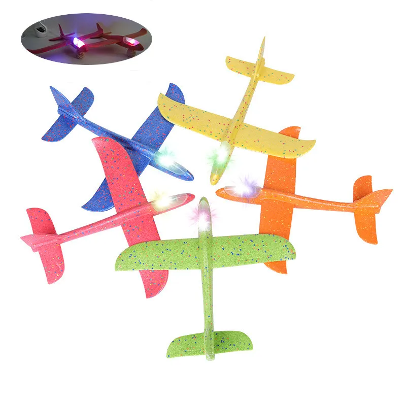 10PCS/lot 48cm Hand throw airplane EPP Foam Outdoor Launch Glider Plane Kids Toys Interesting Launch Throwing Inertial Mod
10PCS/lot 48cm Hand throw airplane EPP Foam Outdoor Launch Glider Plane Kids Toys Interesting Launch Throwing Inertial Mod