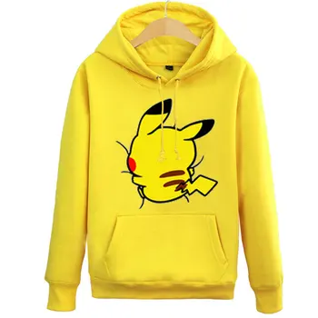 2017 Pokemon Hoodies Pikachu Face Prints Hoody Pullover Sweatshirt Sweatshirts Outerwear Clothes Coat Cute Yellow
2017 Pokemon Hoodies Pikachu Face Prints Hoody Pullover Sweatshirt Sweatshirts Outerwear Clothes Coat Cute Yellow