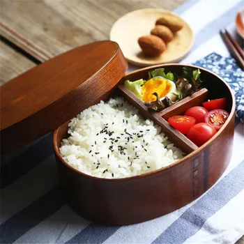 Vogue Oval Graceful Advanced Japanese Natural Wooden Lunch Box Meal Bento Case Sushi Boxes For Tableware Supplies Food Container
Vogue Oval Graceful Advanced Japanese Natural Wooden Lunch Box Meal Bento Case Sushi Boxes For Tableware Supplies Food Container