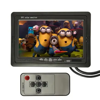 7inch LCD TFT car rearview monitor with HD reasolution display auto Rearview Reversing Parking Monitor Two AV input car-detector
7inch LCD TFT car rearview monitor with HD reasolution display auto Rearview Reversing Parking Monitor Two AV input car-detector