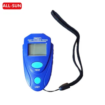 Mini Digital Car Auto LCD Paint Thickness Tester Gauge Painting Thickness Tester EM2271 Support Most of the Car
Mini Digital Car Auto LCD Paint Thickness Tester Gauge Painting Thickness Tester EM2271 Support Most of the Car