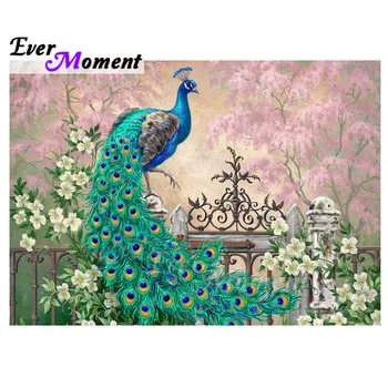 Ever Moment Diamond Painting Wall Rhinestone Peacock Flower Fence Mosaic Full Square Drill Diamond Embroidery Decoration 3F1306
Ever Moment Diamond Painting Wall Rhinestone Peacock Flower Fence Mosaic Full Square Drill Diamond Embroidery Decoration 3F1306
