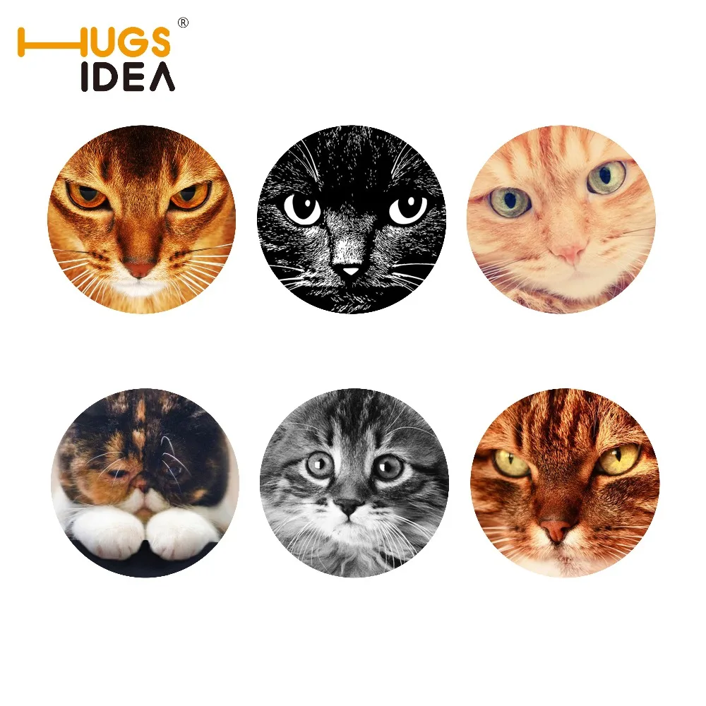 HUGSIDEA 6pcs/lot Non-slip Lovely Cat Placemat Cup Mat Pads Coffee Mug Drink Coasters Dining Table Placemats Desk Accessories 
HUGSIDEA 6pcs/lot Non-slip Lovely Cat Placemat Cup Mat Pads Coffee Mug Drink Coasters Dining Table Placemats Desk Accessories