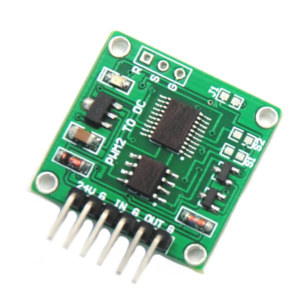 New PWM to Voltage PWM 0-100% to 0-5V 0-10V Linear Conversion Transmitter Module
New PWM to Voltage PWM 0-100% to 0-5V 0-10V Linear Conversion Transmitter Module
