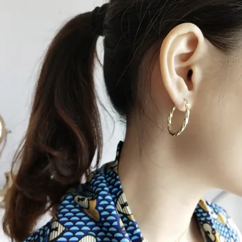 Amaiyllis 925 Sterling Silver Vintage Screw Twist Earrings For Women Wedding Party Trendy Summer Jewelry Gift
Amaiyllis 925 Sterling Silver Vintage Screw Twist Earrings For Women Wedding Party Trendy Summer Jewelry Gift