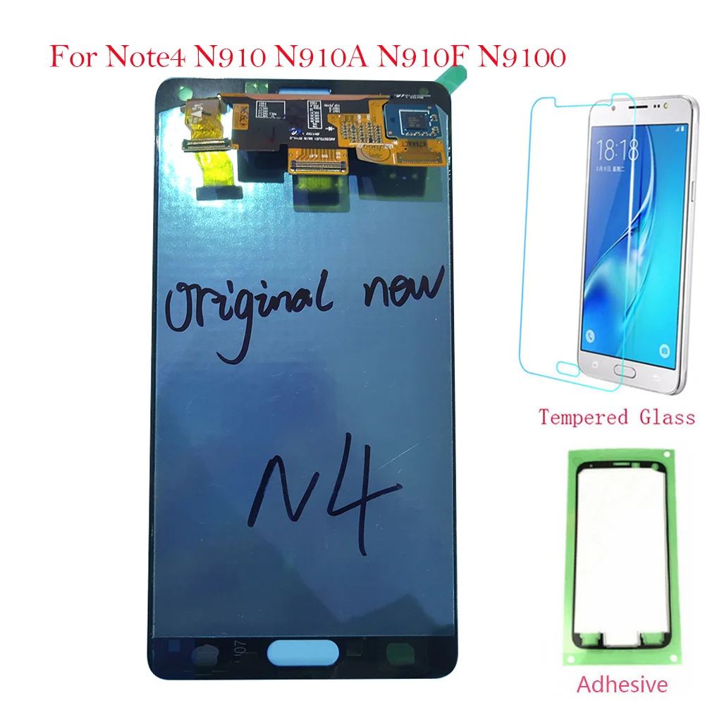 Super AMOLED LCD Screen For Samsung Note 4 LCD Display Touch Screen Digitizer For Samsung Galaxy Note4 N910 N910A N910F N9100
Super AMOLED LCD Screen For Samsung Note 4 LCD Display Touch Screen Digitizer For Samsung Galaxy Note4 N910 N910A N910F N9100