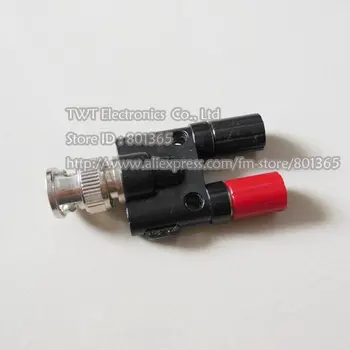 Free shipping 10Qty BNC Male Plug to Dual Banana jack Female Binding post 3/4 center spacing
Free shipping 10Qty BNC Male Plug to Dual Banana jack Female Binding post 3/4 center spacing
