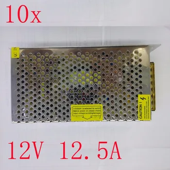 FREE DHL/CDEK,10pcs/lot 150W 12V 12.5A Switching Power Supply transformer,for LED light, Input AC110~240V ,2 years warranty 
FREE DHL/CDEK,10pcs/lot 150W 12V 12.5A Switching Power Supply transformer,for LED light, Input AC110~240V ,2 years warranty