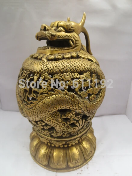 7.5 Inch high Home decor brass Incense burner Metal crafts,Hand-carved dragon sculpture censer
7.5 Inch high Home decor brass Incense burner Metal crafts,Hand-carved dragon sculpture censer