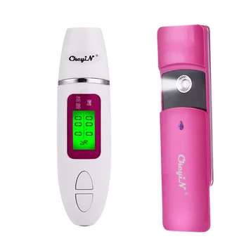 Portable Nano Face Spray Steamer Mister Face Sprayer Beauty Hydrating Pore+Accurate Face Skin Tester Moisture Oil Sensor Tester
Portable Nano Face Spray Steamer Mister Face Sprayer Beauty Hydrating Pore+Accurate Face Skin Tester Moisture Oil Sensor Tester
