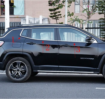 Car Accessories For Jeep Compass Second Generation 2017 2018 Exterior Stainless Steel Bottom Window Frame Sill Cover Trims 6Pcs
Car Accessories For Jeep Compass Second Generation 2017 2018 Exterior Stainless Steel Bottom Window Frame Sill Cover Trims 6Pcs