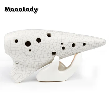 Porcelain Ocarina 12 Holes Ice-crack Kiln-fired Ceramic Alto C Legend of Ocarina Zelda Flute Crack Ocarina
Porcelain Ocarina 12 Holes Ice-crack Kiln-fired Ceramic Alto C Legend of Ocarina Zelda Flute Crack Ocarina