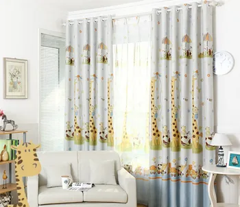 AA2 Cartoon Giraffe Finished Blackout Curtains for Kids Children Living Room Bedroom Tulle Window Curtain Panel Free Shipping
AA2 Cartoon Giraffe Finished Blackout Curtains for Kids Children Living Room Bedroom Tulle Window Curtain Panel Free Shipping