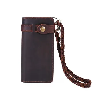 Men's Crazy Horse Leather Wallet Vintage Style First Layer Genuine Leather Cowhide Handbag Wallet Long Purse Wristlet
Men's Crazy Horse Leather Wallet Vintage Style First Layer Genuine Leather Cowhide Handbag Wallet Long Purse Wristlet