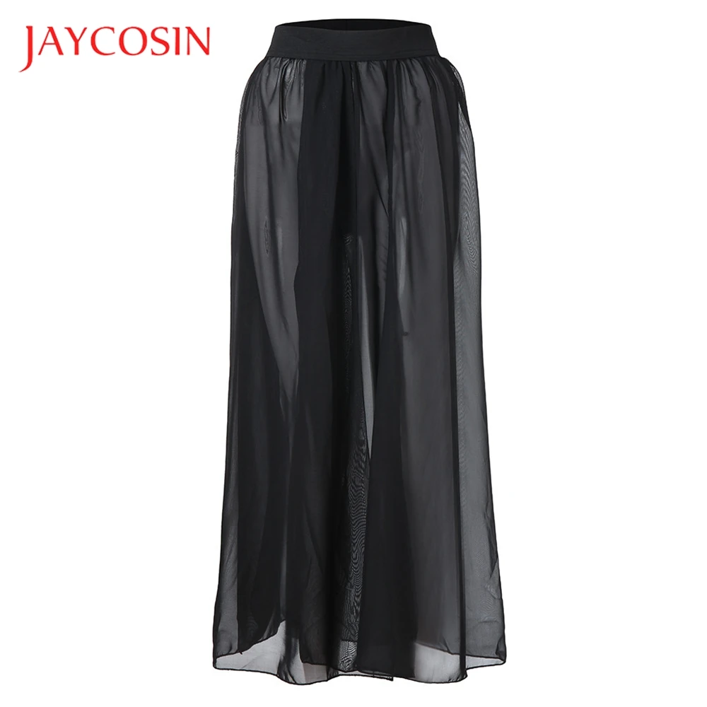 JAYCOSIN Sexy Beach Women Elastic Waist Sheer Mesh Long Side Slit Maxi Cover-up Womens Skirts New Arrival 2019 Skirts
JAYCOSIN Sexy Beach Women Elastic Waist Sheer Mesh Long Side Slit Maxi Cover-up Womens Skirts New Arrival 2019 Skirts