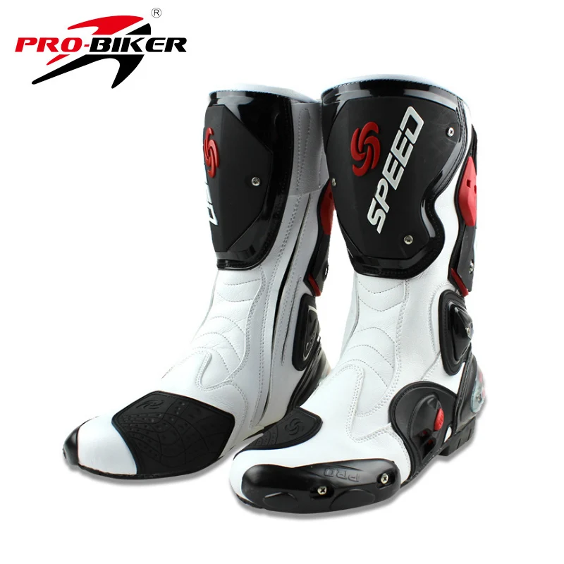 Motorcycle boots men speed 4 seasons Protective Gears moto shoes Black red white motorcycling boot motocross boots
Motorcycle boots men speed 4 seasons Protective Gears moto shoes Black red white motorcycling boot motocross boots