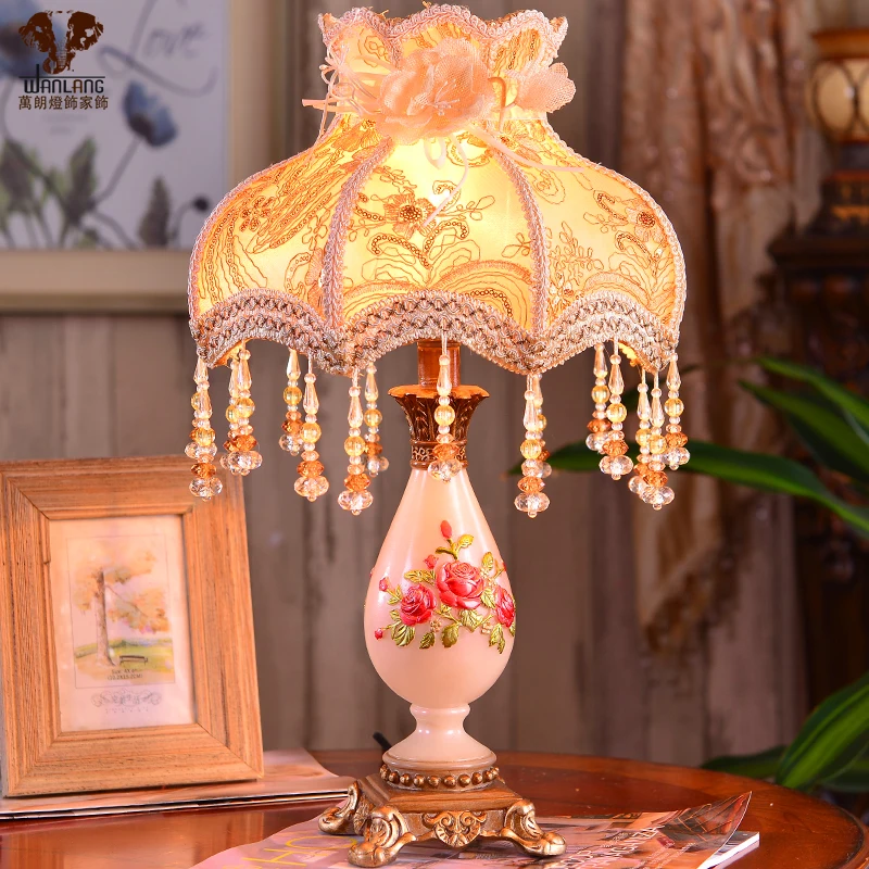 head Arts Crafts Wanlang bedroom bedside lamp Princess Wedding Gift creative living room warm pastoral luxury bedside table lamp
head Arts Crafts Wanlang bedroom bedside lamp Princess Wedding Gift creative living room warm pastoral luxury bedside table lamp