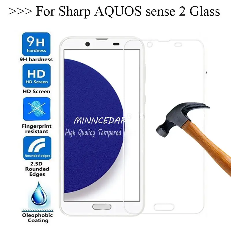 Ultra-thin Screen Protector For Sharp Aquos Sense 2 Tempered Glass Guard Protector Phone Film For Sharp Aquos Sense2
Ultra-thin Screen Protector For Sharp Aquos Sense 2 Tempered Glass Guard Protector Phone Film For Sharp Aquos Sense2