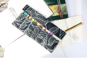 7/9/13 Pockets Pencil Wrap Portable Canvas Roll Up Pen Case Leaves Stationary Storage Bag Pouch For Painting School Supplies
7/9/13 Pockets Pencil Wrap Portable Canvas Roll Up Pen Case Leaves Stationary Storage Bag Pouch For Painting School Supplies