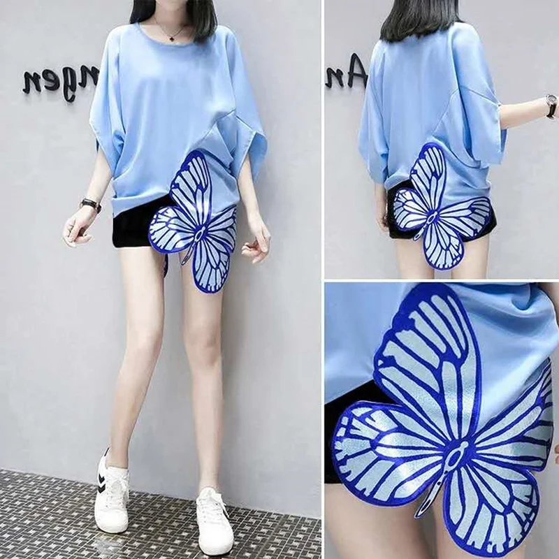 New Blue Butterfly Embroidery Lace Applique Paillette Fabric Sweater clothes Sew On Patch Stickers T-shirt Diy Decoration
New Blue Butterfly Embroidery Lace Applique Paillette Fabric Sweater clothes Sew On Patch Stickers T-shirt Diy Decoration